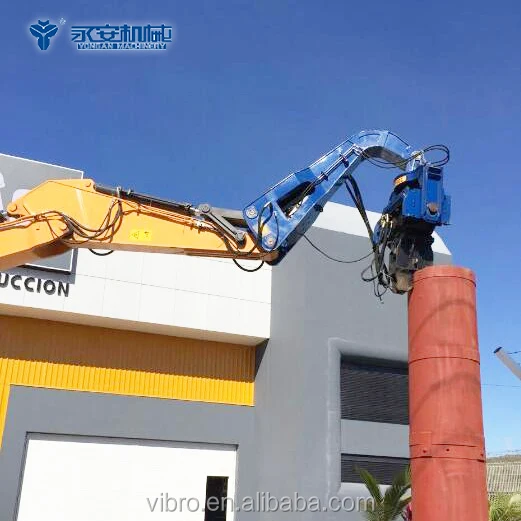 Тип экскаватора с вибрационным молотком