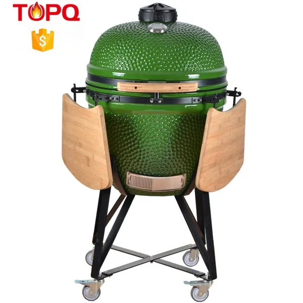TOPQ Керамическая БАРБЕКЮ Курильщик Kamado Гриль На Углях