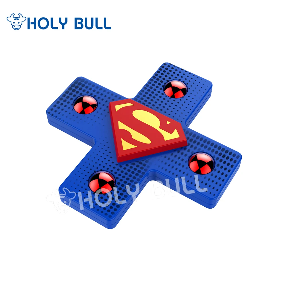 Colorful custom fidget finger spinner toy