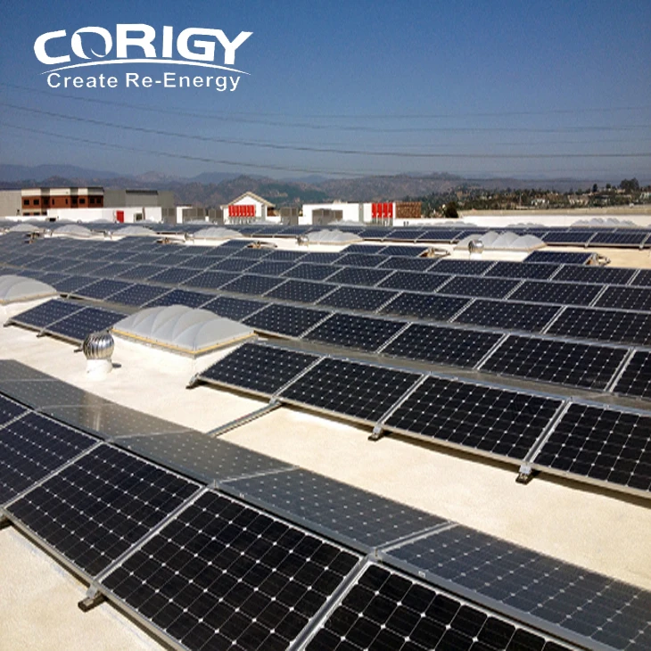 Waterproof Pv Structure System Flat Roof Portable Solar Panel Mounting