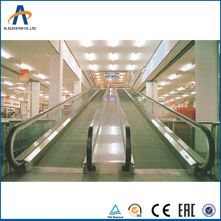 high quality 0-6 degree or 10-12 degree city walkways moving walks