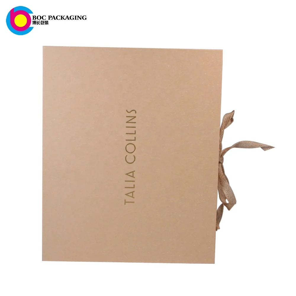 Vanilla kraft special paper gift box