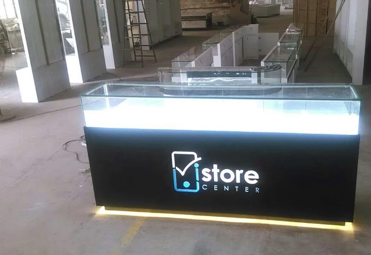 2018 hot sale mobile phone display counter, phone display stand and cell phone case display rack