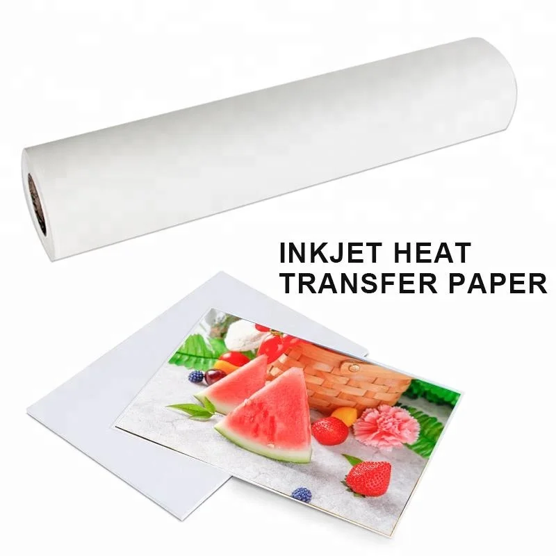 100 sheets pack A3 A4 size light and dark inkjet heat transfer paper for inkjet printer cotton t-shirt fabric printing