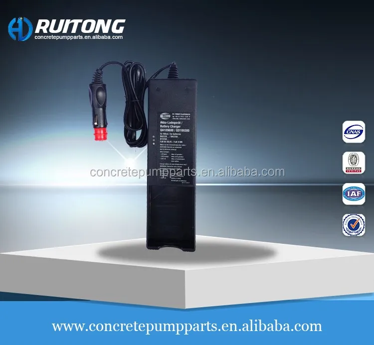 100% New Original Germany HBC QA109600 QD109300 Charger from Concrete Pump Parts