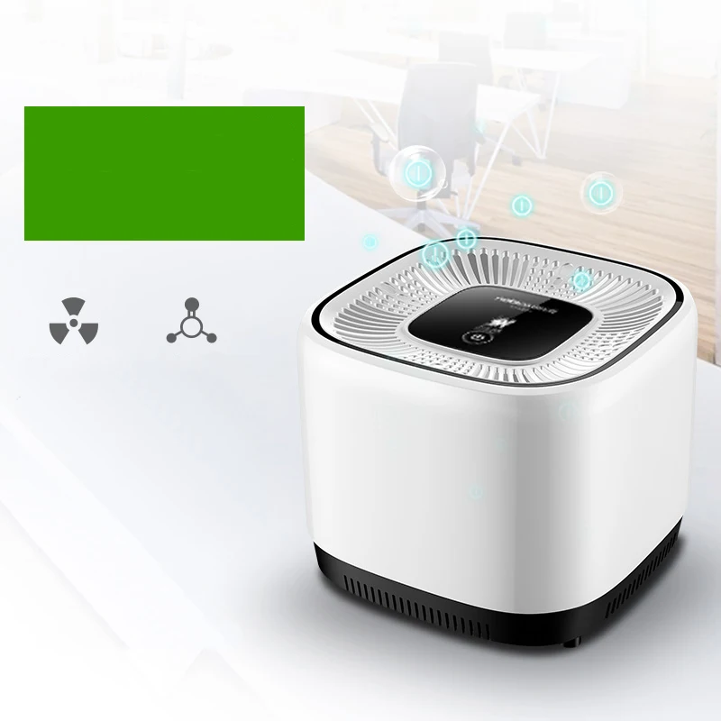 Desktop Air Cleaner Portable HEPA Purifier Filter 2 in 1 Anion Sterilization Carbon Filter Air Purifiers