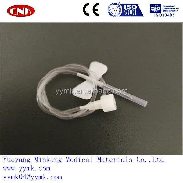 16G, 23G, 25G,27G butterfly needle with luer adapter