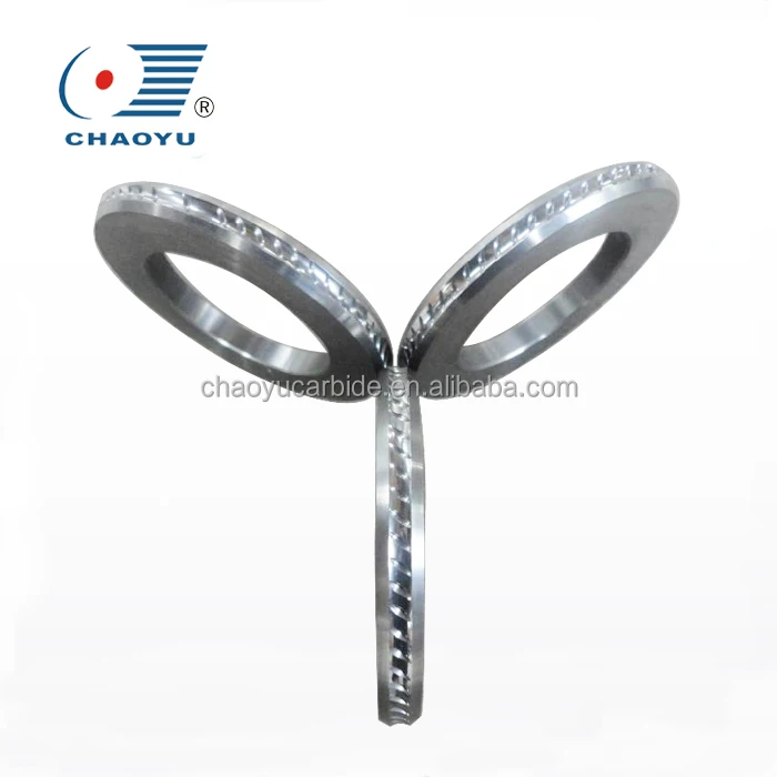 PR TC Roller Ring Zhuzhou tungsten carbide rolls for reinforcing steel wire plants