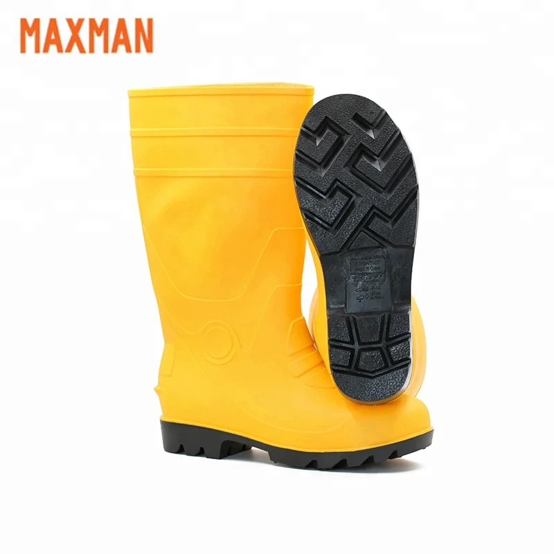 
Middle Tube Oil Resistant Beef Tendon Rain Shoes 
