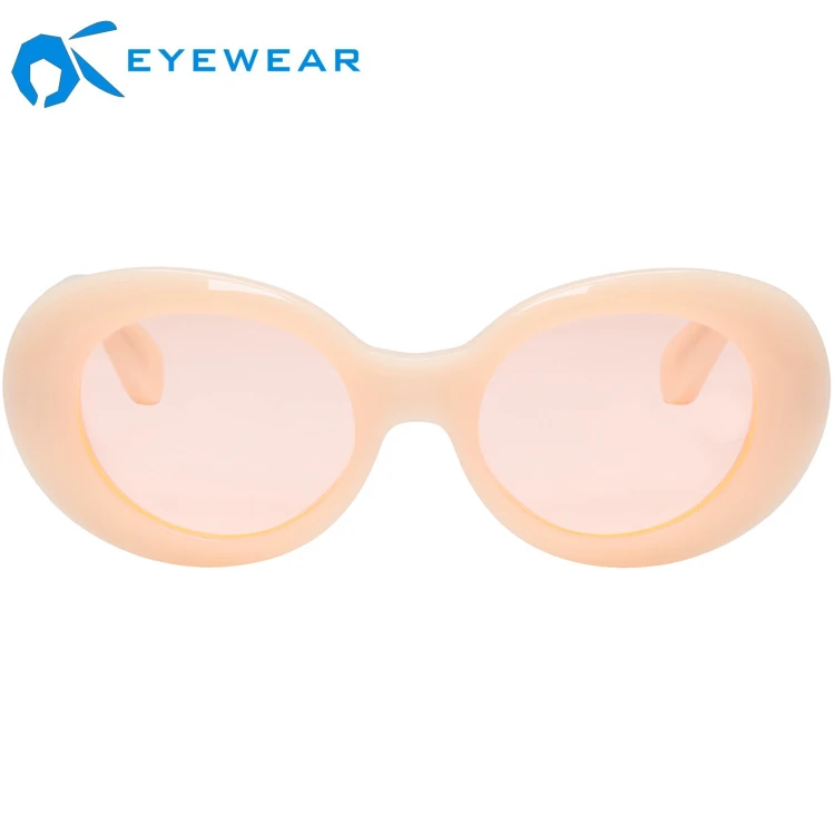Oval custom cat eye sungshades sunglasses tortoise Korea eyewear cheap optical frame women shades sunglasses