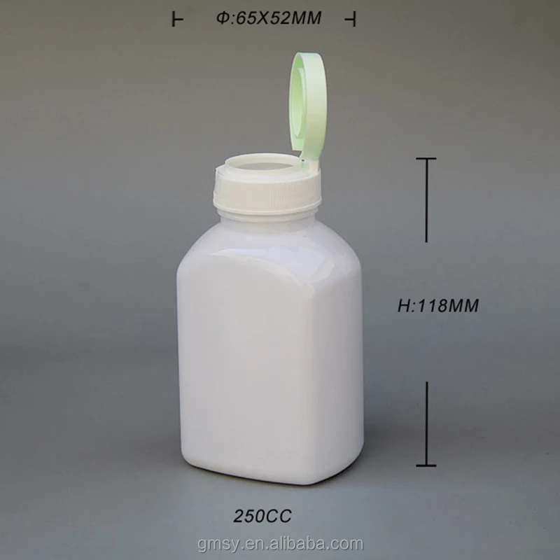 China manufacturer Plastic Food Grade reagent bottle uses