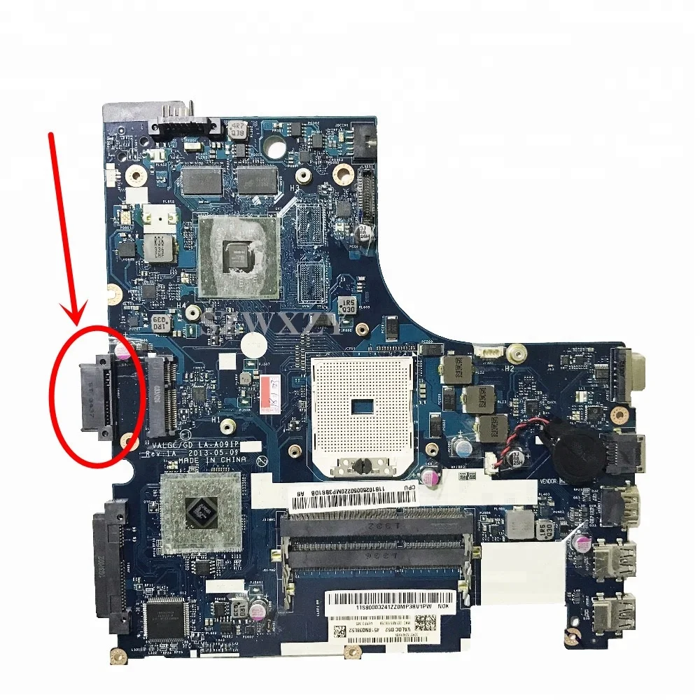 Новинка материнская плата для ноутбука Lenovo G405S 900003241 LA-A091P DDR3 полностью