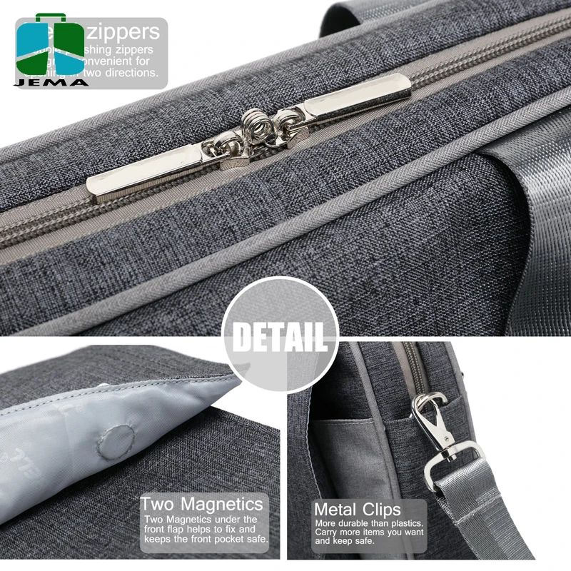 Нейлоновая сумка для ноутбука 15,6 дюйма, ручная сумка, портфель для планшета с ремешком и несколькими отделениями