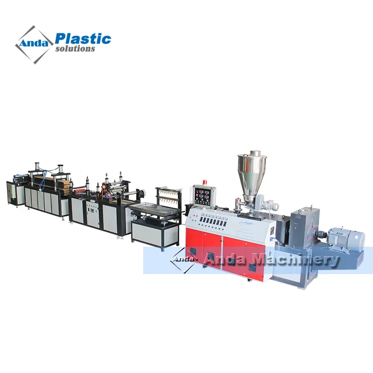 plastic extruder machine for PVC ceiling panel