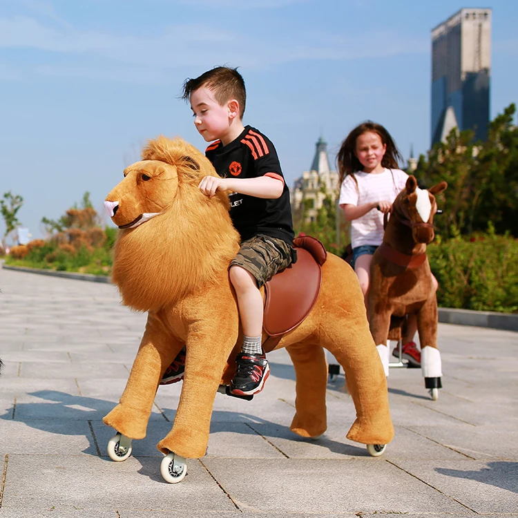 Lion Toy Kids Balance Bike With Rubber Wheels Ride On Toys
