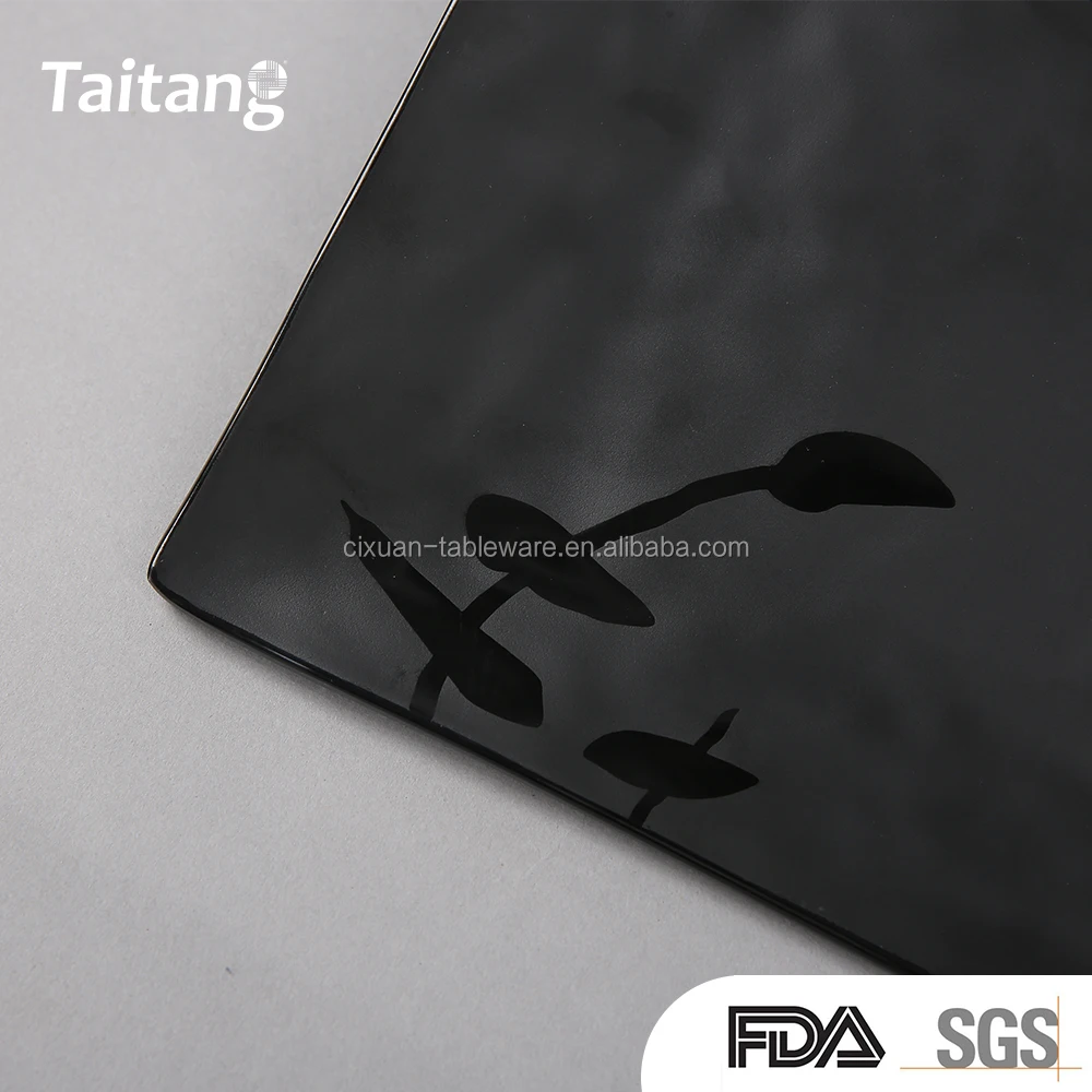 Melamine rectangular unbreakable dinner plate