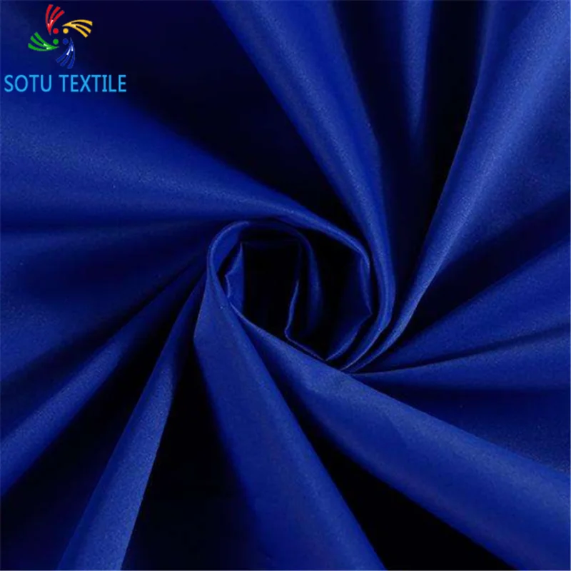 Polyester Flat Pu Milky Coated and Printed Dewspo Fabric