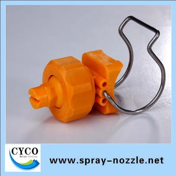 
Pipe Mounting Clamp Spray Nozzle,Clamp Water Spray Nozzle,Plastic Water Jet Nozzle 