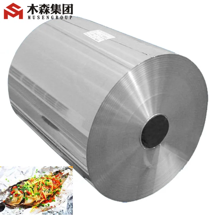 Food packing aluminum foil 0.006mm thick foil rolls