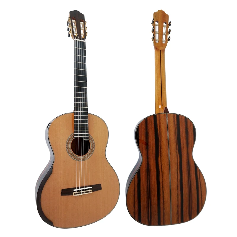 Aiersi Марка Мастер Уровень поднятая Fretboard Java эбеновая решетка звуковой бандаж Классическая