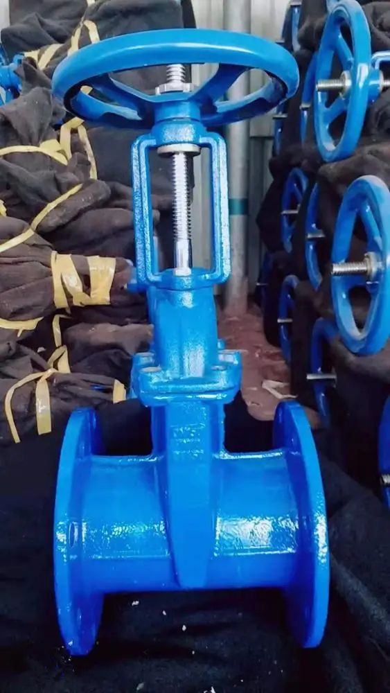 cast iron  AWWA C515   OS&Y  resilient seated gate valve non-rising stem  flanged or grooved connection  with plug fire valve