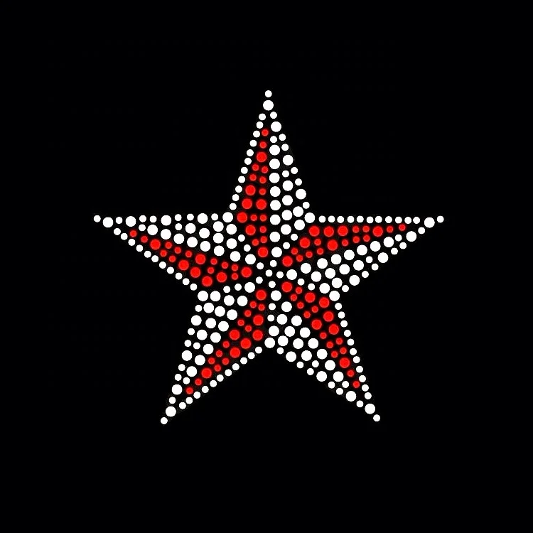 Hot Sale New Design Heat Press Crystal Logo Supplier Transfer Strass Hot Fix Design Motif Letters For Clothing