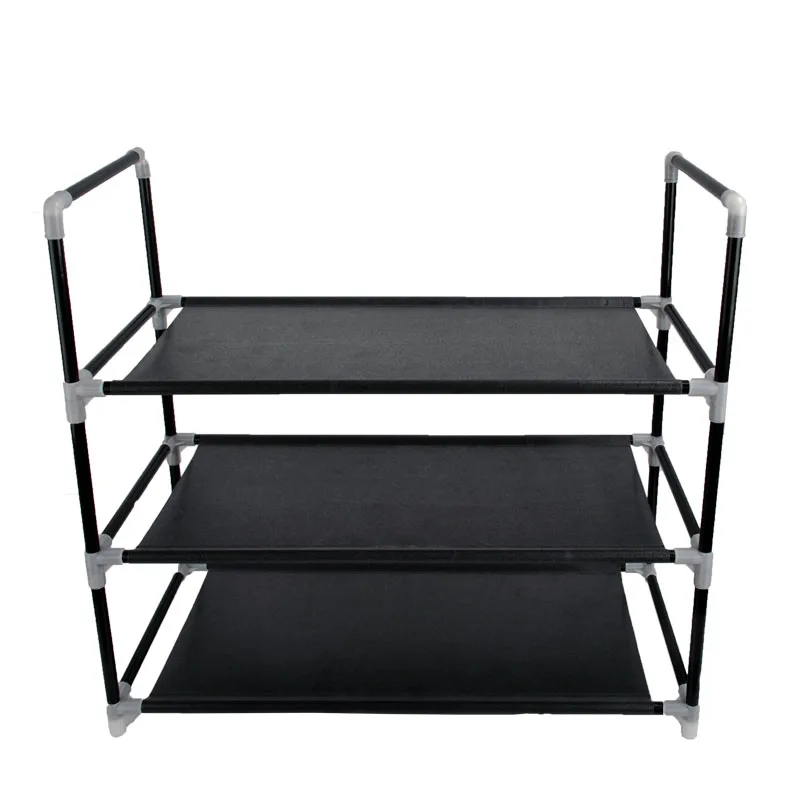 
China product 6 tiers cheap slide out corner plastic detachable portable sports shoe rack 