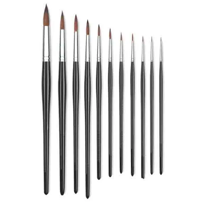 EVAL art painting brushes Oval paint brush