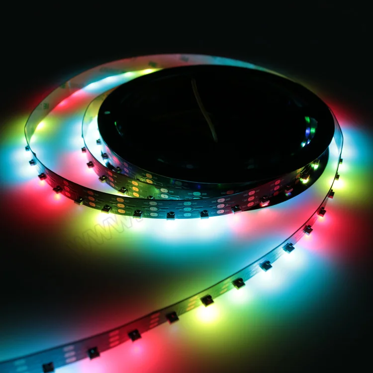 waterproof side view smd led 4020  335 sk6812 ws2812b 4020 addressable  led strip kit outdoor for building 5m