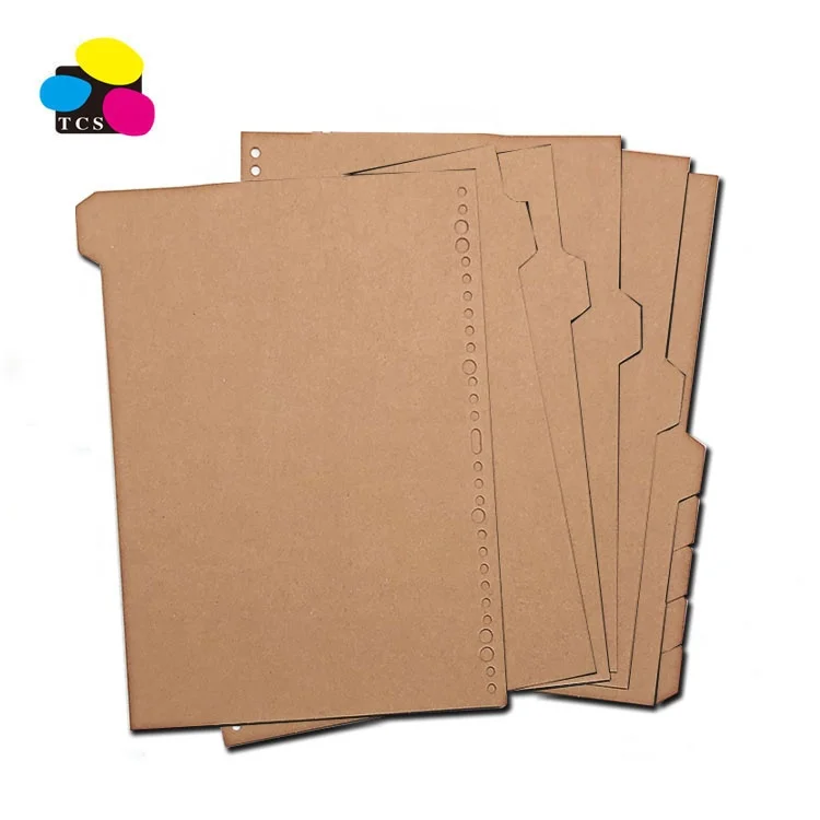 A4 High Quality Paper Index Divider  For File Folder