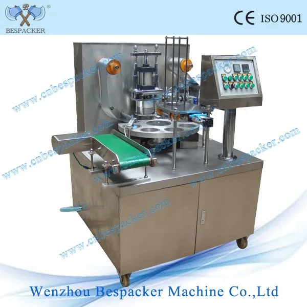 Automatic Rotary Yogurt Sealing Cup Yogurt Cup Filling and Sealing