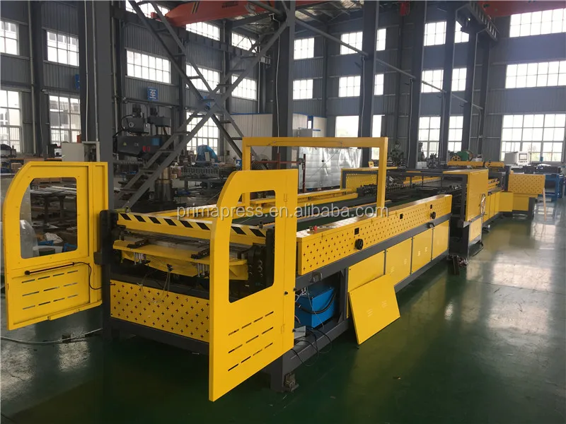 HVAC Duct Manufacture Auto line VII, auto duct line, duct manufacture coil line 6