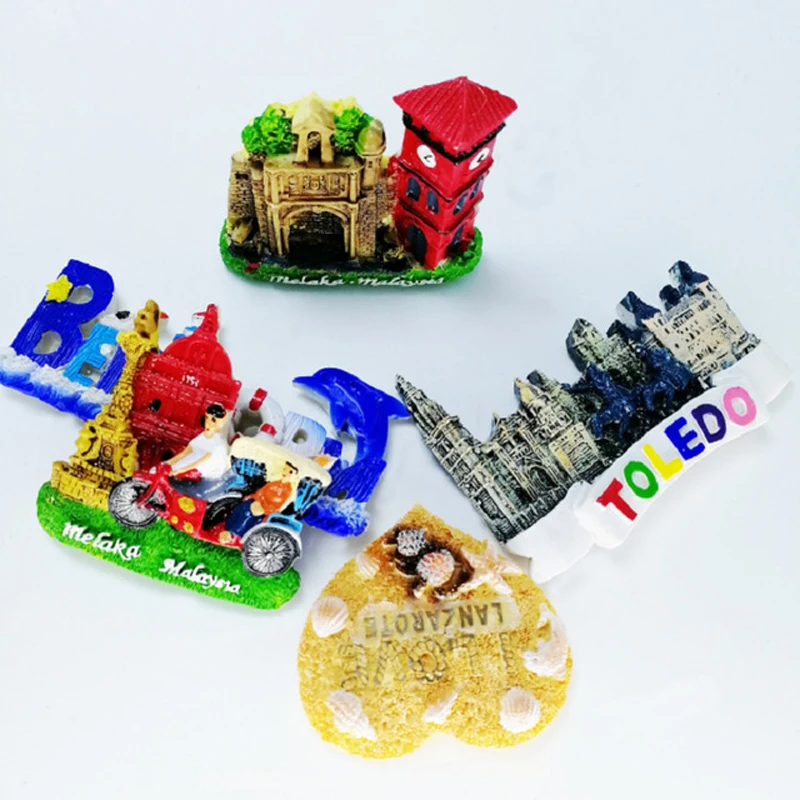 High Quality Factory Customized Design Souvenir Resin Fridge Magnet