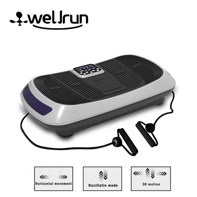 
CE Certification 3D/ 4D Crazy Fitness Equipment Whole Body Vibration Plate Exercise Machine vibration plate 