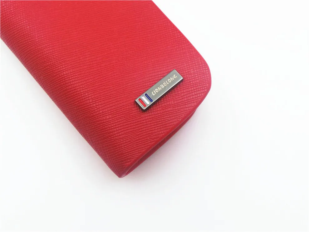 car key wallet fashion design leather auto key cover for Toyota Peugeot Volvo