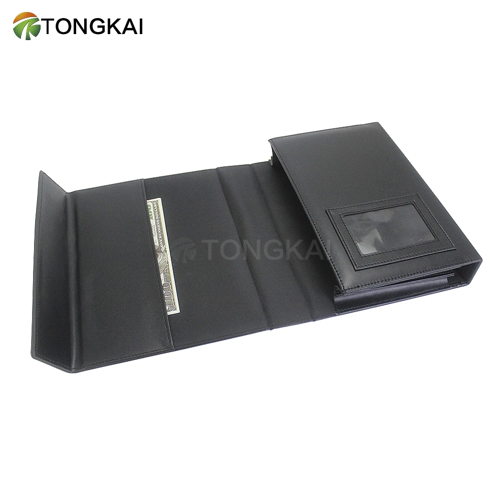 Custom Auto Leather Car Registration Documents Wallet / Case/ Organizer/Folder Holder Bag for Car Manual