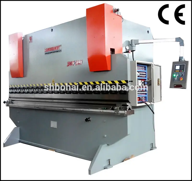 гидравлический пресс тормоза модели: wc67y 200t/4000,, наиболее популярных продаваемые гибочный пресс