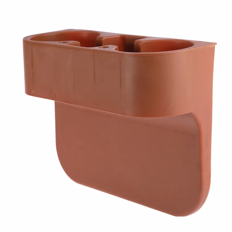 Interior accessories car gap filler organizer with cup holders