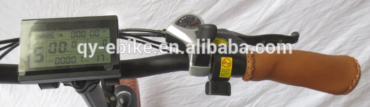 QUEENE 20-Inch Folding Ebike 48V 500W Fat Tire Electric Bike with Disc Brake Max Speed 50km/h Lithium Battery Power Supply