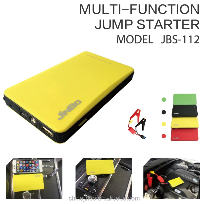 JBS-112 Multi-Function 8000mAh Lighting 12V car Jump starter