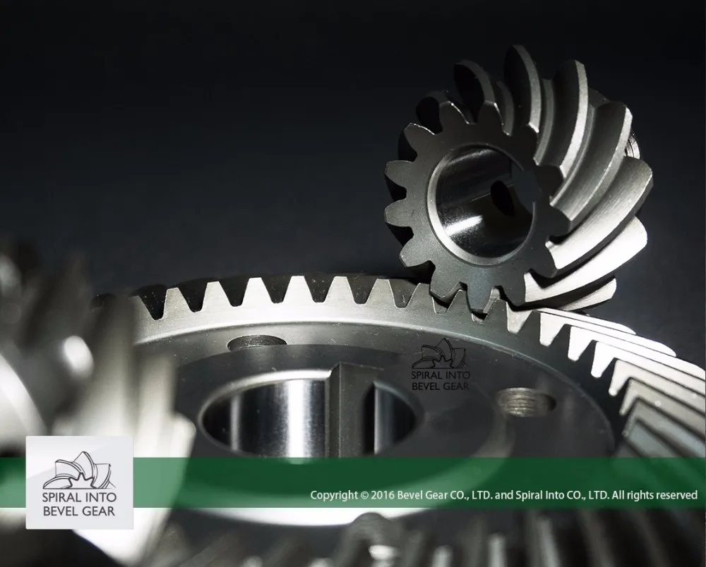 Spiral Bevel Gear Transmission Gear Crown wheel and Pinion