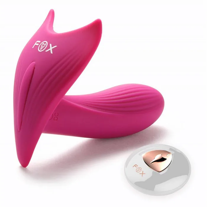 Hot selling strap on dildo for women wireless butterfly vibrator USB rechargeable vibrator