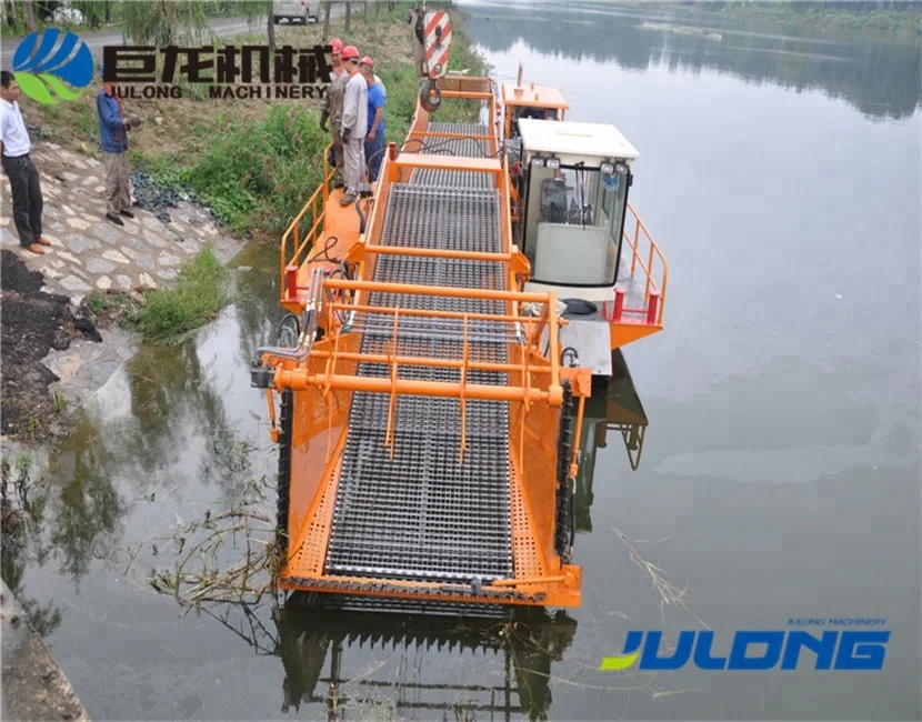 Водный комбайн для сорняков/Спасательный корабль для мусора/Водяной Гиацинтовый комбайн