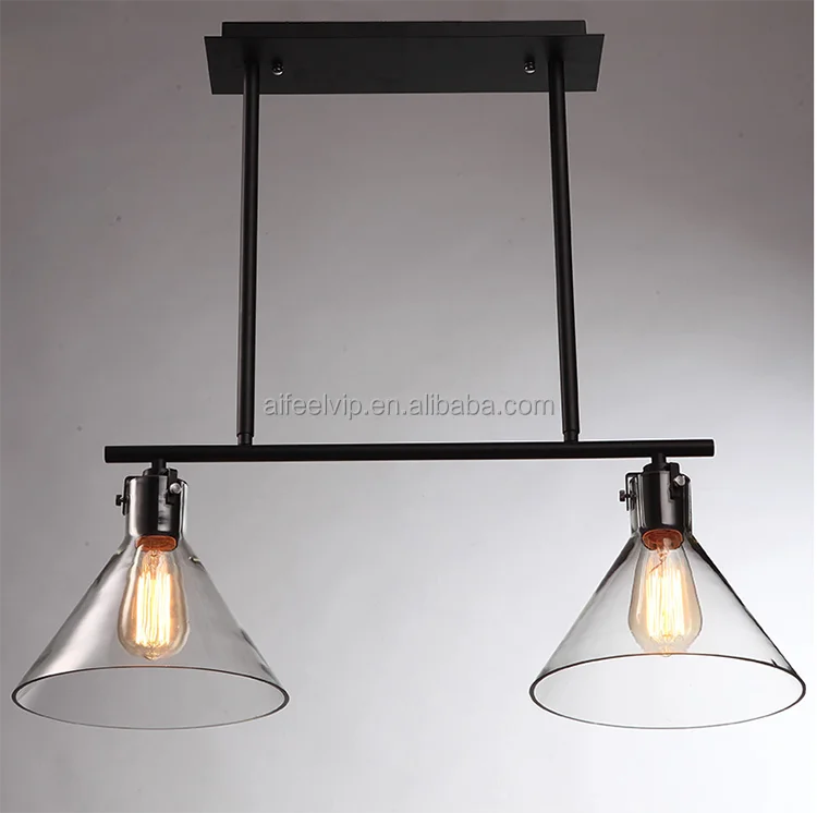 
Contemporary industrial murano glass lamp shade decorative led pendant light for dining-room 