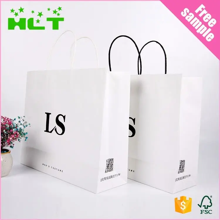 
Water proof fast food paper bag origami for promotion 
