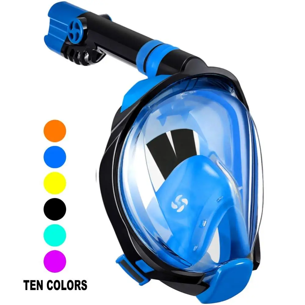 2021 оборудование для дайвинга с подвижным креплением на 180 градусов для маски для подводного плавания на все лицо маска для дайвинга