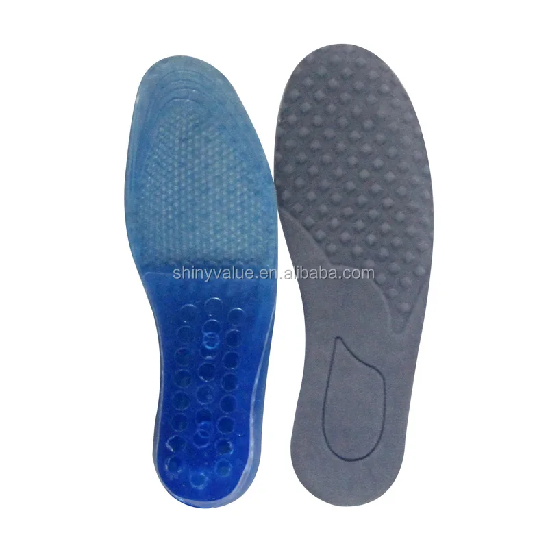 TPE Gel Material Insole Type Silicone Gel Insoles For Foot Care
