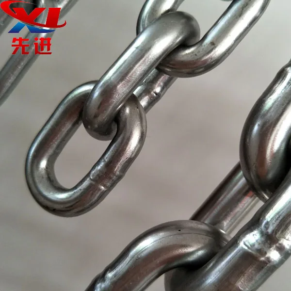 
26x92 high quality high strength stainless steel High temperature,decorative,slaughter chain round link chain for sale 