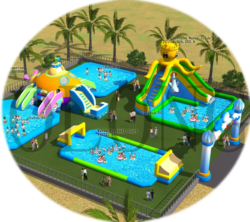 
Outdoor Inflatable Water Park 