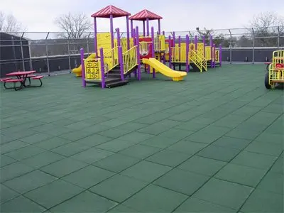 Cheap customized rubber flooring for exterior playground